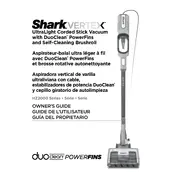 Shark Vertex HZ2000 Vacuum manual cover