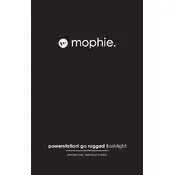 Mophie Powerstation Go Rugged Flashlight Power Bank manual cover