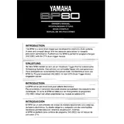 Yamaha BP80 Drum Pad manual cover