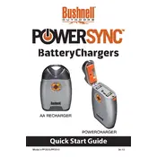 Bushnell PP2010 Battery manual cover