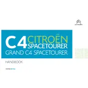 Citroën C4 Spacetourer 2013 Minivan manual cover