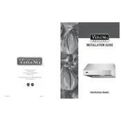 Viking BVWH83678 Hood manual cover