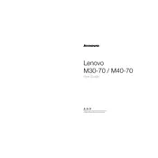 Lenovo M30-70 Laptop manual cover