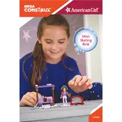 Mega Construx Mattel American Girl Mia Skating Rink FDY88 Construction Set manual cover