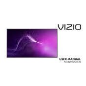 Vizio RS120-B3 TV manual cover