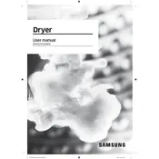 Samsung DVE41A3000 Dryer manual cover