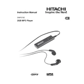 Hitachi DMP270E manual cover