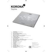 Korona 74410 Scale manual cover