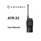 Amcrest ATR-22 Radio manual cover