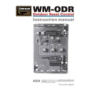 Weil-McLain WM-ODR Controller manual cover