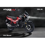 TVS StaR City Plus Motorcycle manual cover