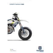 Husqvarna FS 450 2022 Motorcycle manual cover