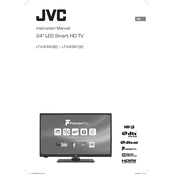 JVC LT-24C660(B)  manual cover