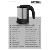 Severin KA 3646 Kettle manual cover