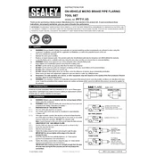 Sealey PFT11.V3 Pipe manual cover