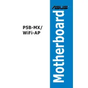 ASUS P5B-MX-WiFi-AP Motherboard manual cover