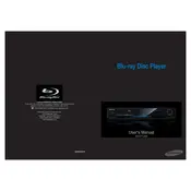 Samsung BD-P1200 Series Blu-ray Player manual cover