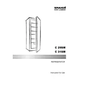 Snaigė C 29SM-T1002F1 Refrigerator manual cover