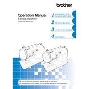 Brother CS-6000 manual cover