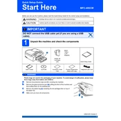 Brother MFC-495CW manual cover