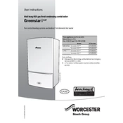 Worcester Greenstar 25i 2015 Boiler manual cover