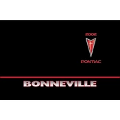 Pontiac Bonneville 2002 manual cover