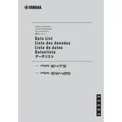 Yamaha PSR-E473 Keyboard