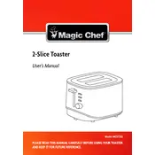 Magic Chef MCST2SS Toaster manual cover