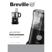 Breville VFP056 manual cover