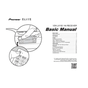 Pioneer VSX-LX102 manual cover