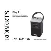 Roberts Play T1 DAB 2017 manual cover