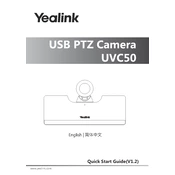 Yealink UVC50 manual cover