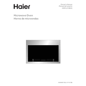 Haier HMV1472BHS manual cover