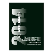 Polaris Ranger XP 900, Crew 900 manual cover