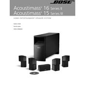 Bose Acoustimass 16 Series II