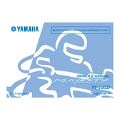 Yamaha YP400D Majesty 2013 manual cover