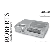 Roberts C9950 Analogue 0 manual cover