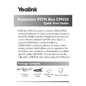 Yealink CPN10 manual cover