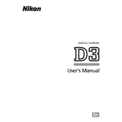 Nikon D3 manual cover