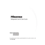 Hisense HRF254N6TSE manual cover