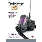 Beldray BEL0700PURWK-150 Compact Vac Lite manual cover