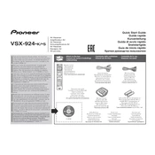 Pioneer VSX-924-K -S manual cover