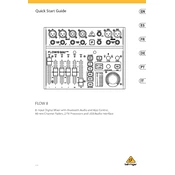 Behringer FLOW-8 manual cover