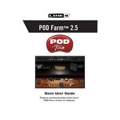 Line 6 POD Farm 2.5 Basic manual cover