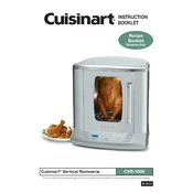 Cuisinart CVR-1000 manual cover