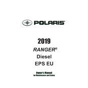 Polaris Ranger Diesel EPS EU manual cover