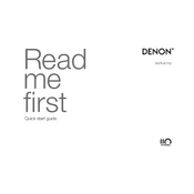 Denon AVR-A110 manual cover