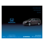 Honda Odyssey EX-L with Navigation 2011 manual cover