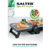 Salter EK2385 Fold-Out Griddle and Grill manual cover