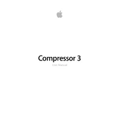 Apple Compressor 3 manual cover